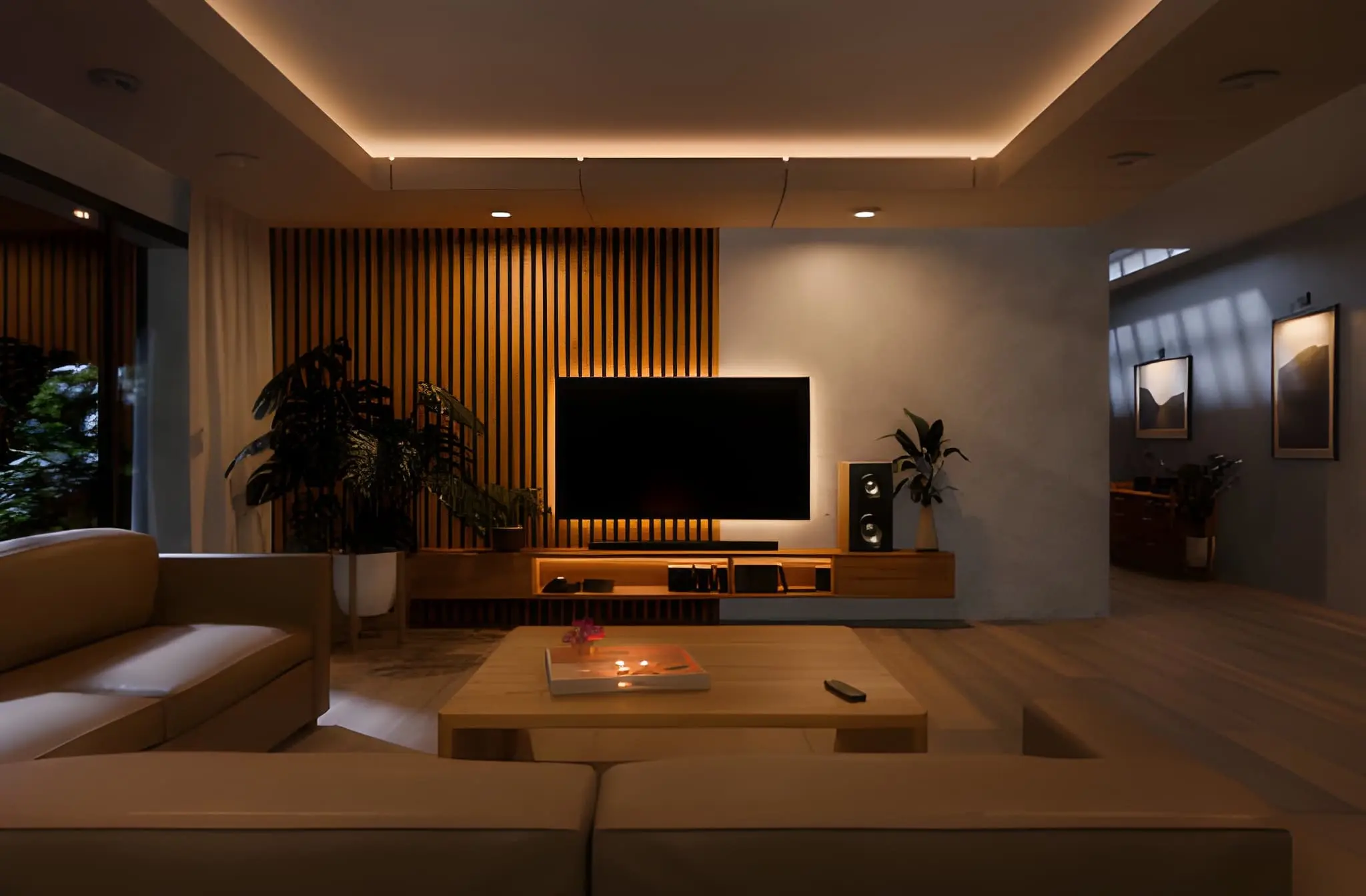 Interior Designer Lafayette creating a modern living room with stylish furniture and local-inspired decor