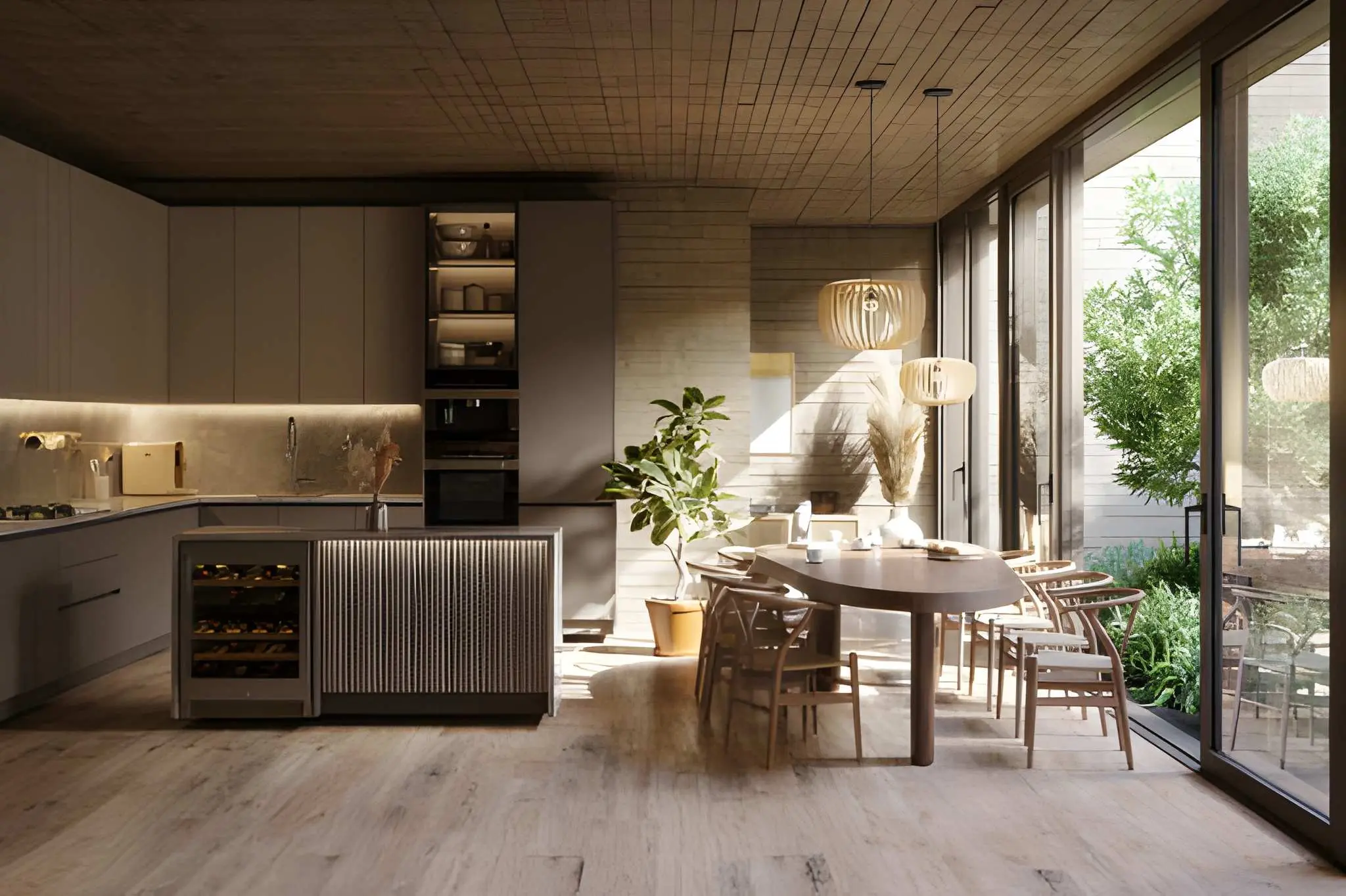 Stylish home office setup completed by Interior Designer Dublin with efficient workspace planning.