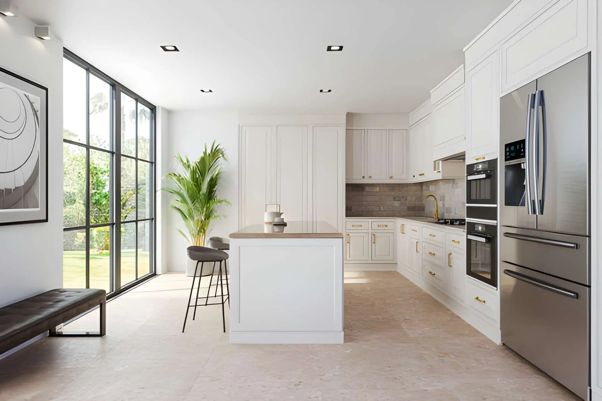 Interior Designer Martinez transforming a home office space near John Muir Parkway in Martinez, CA