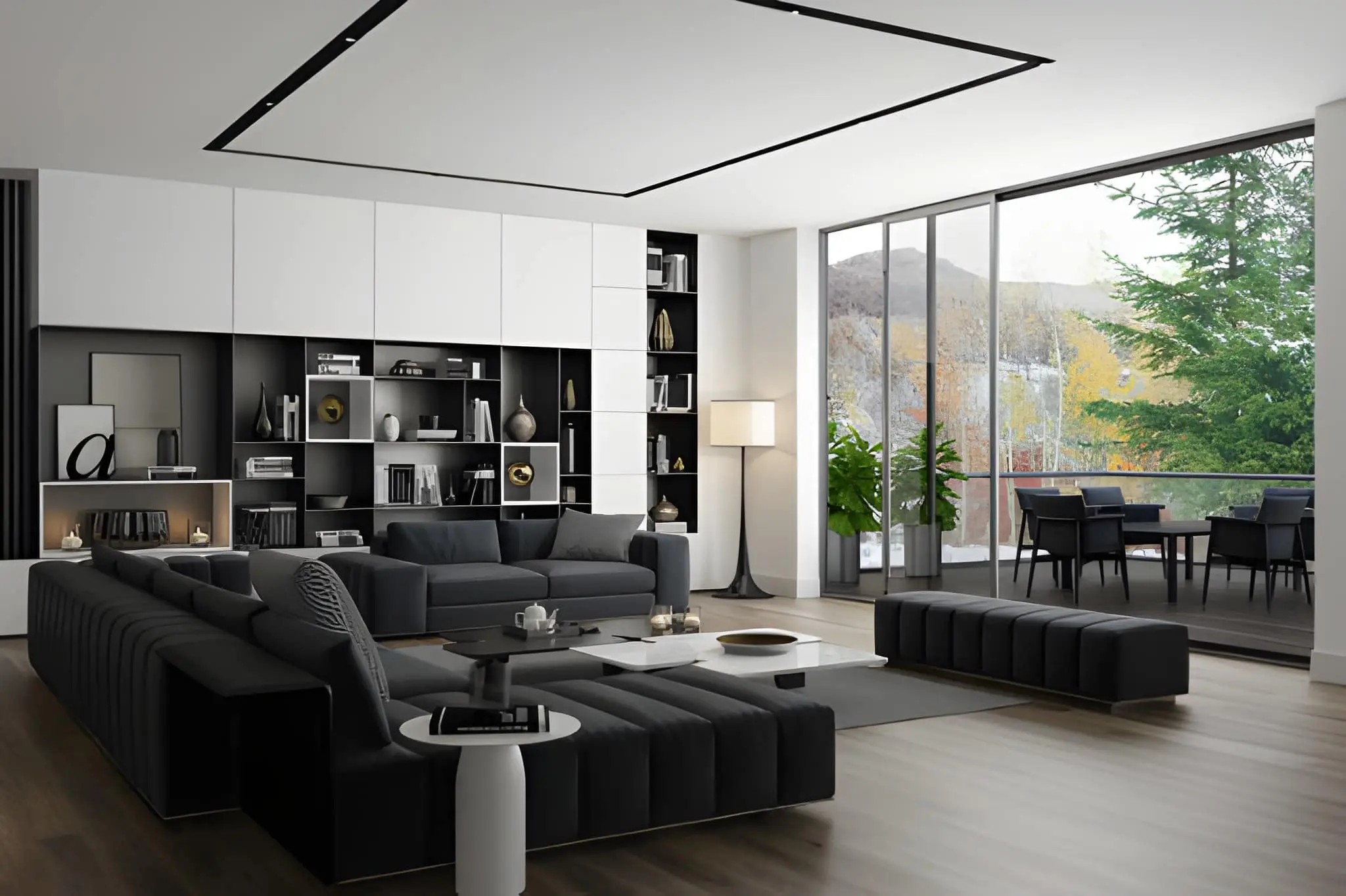 Elegant dining space designed by Home Interior Designer with style and functionality